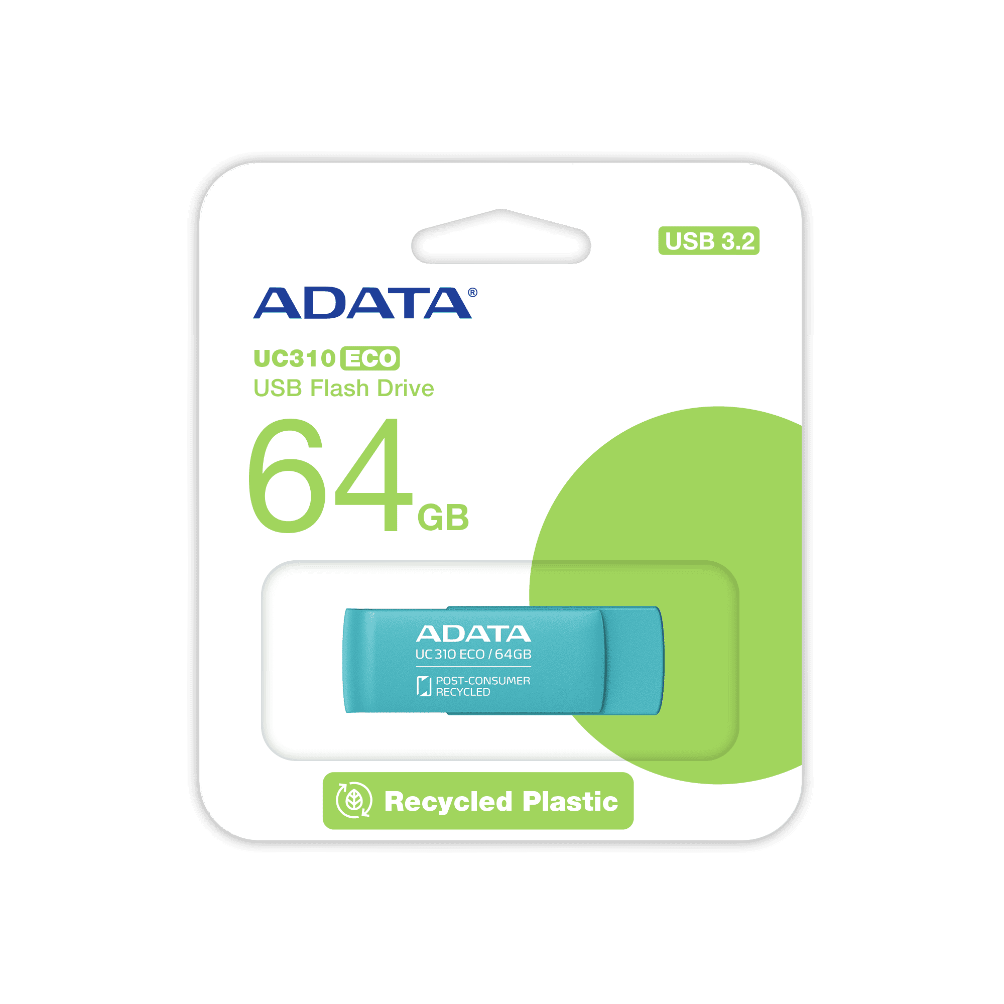 Usb flash disk 64Gb A-DATA UC310 ECO (UC310E-64G-RGN)