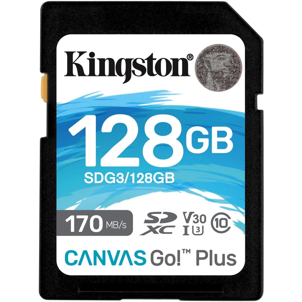 Карта памяти 128Gb Kingston Canvas Go Plus (SDG3/128GB)