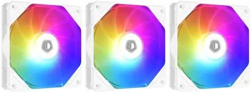 Набор вентиляторов ID-Cooling TF-12025-PRO-ARGB-TRIO WHITE