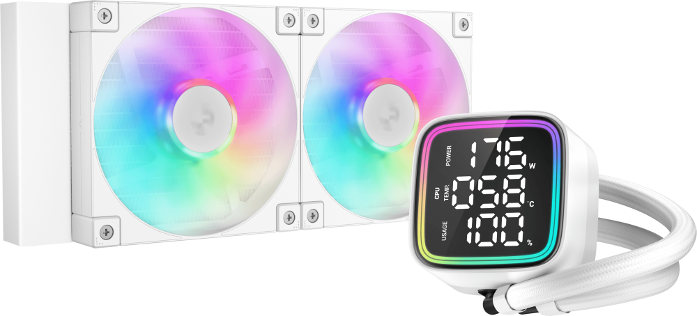 Система водяного охлаждения DeepCool LD240 (R-LD240-WHDMMN-G-1)