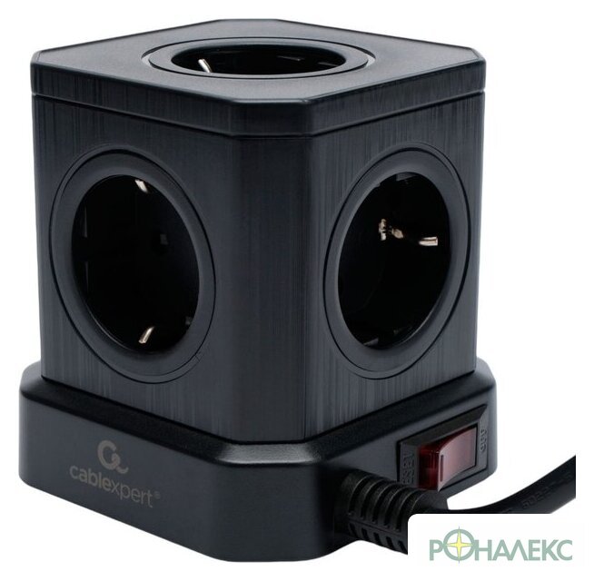 Сетевой фильтр Cablexpert TWR-5-U4-B-3 - фото3