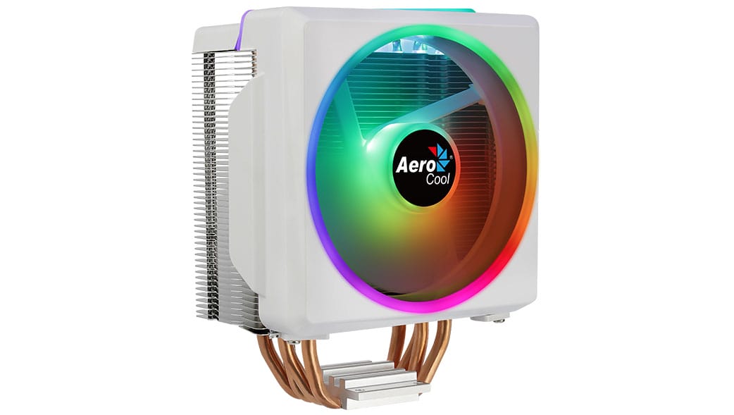 Система водяного охлаждения Aerocool Cylon 4F WH ARGB PWM 4P- фото
