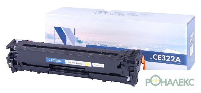 Картридж NV Print NV-CE322AY (аналог HP 128A CE322A) - фото