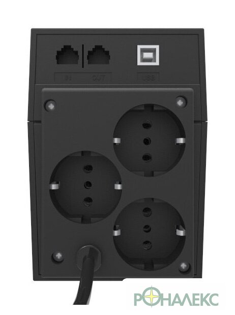 Источник бесперебойного питания Powercom Raptor RPT-600AP Euro - фото2