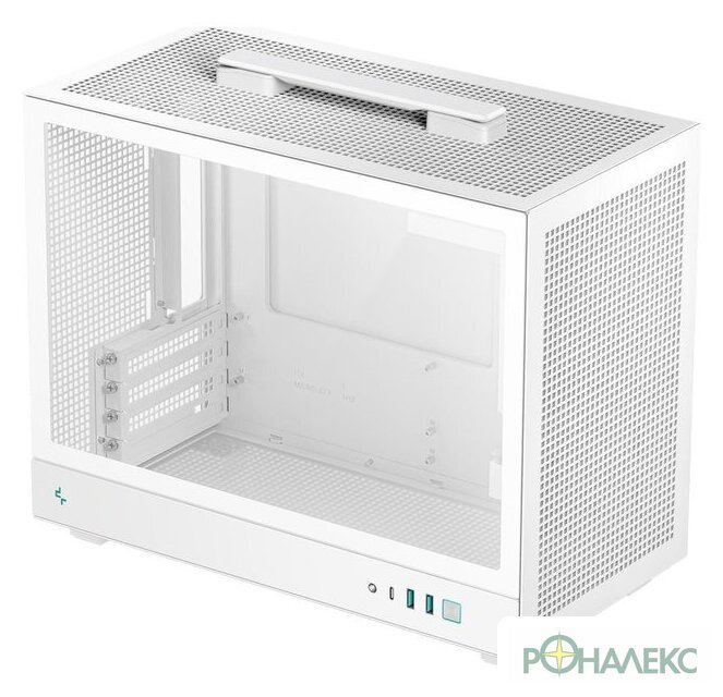 Корпус DeepCool CH160 Plus R-CH160-WHNGM0-G - фото