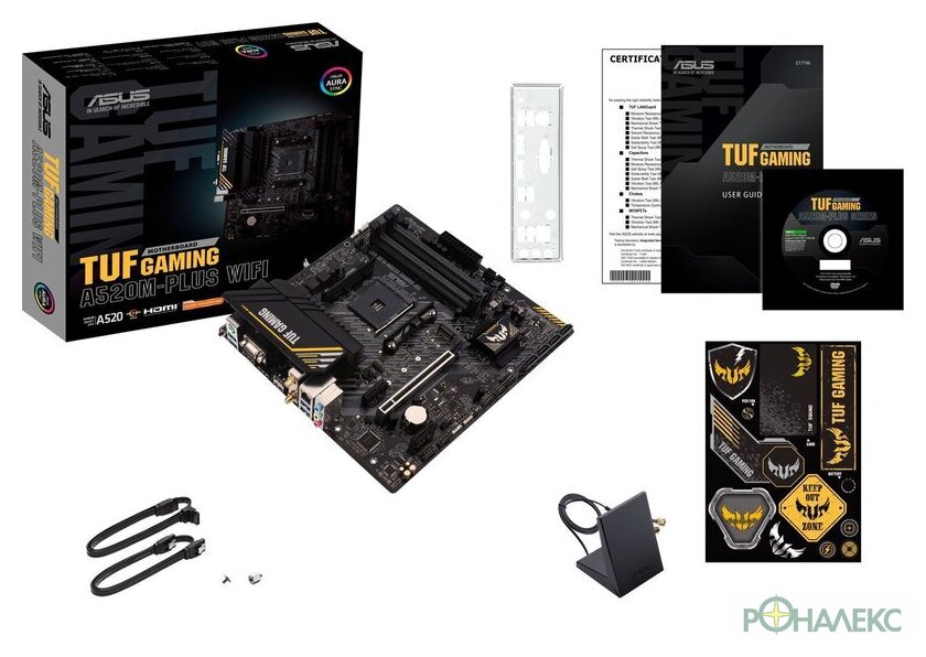 Материнская плата ASUS TUF Gaming A520M-Plus WiFi - фото5