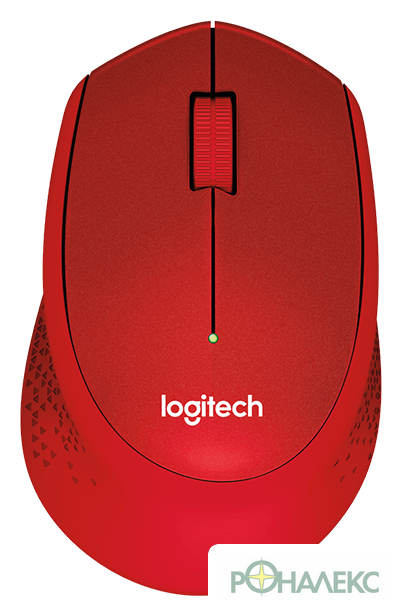 Мышь Logitech M330 Silent Plus (красный) - фото