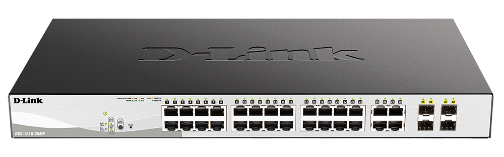 Коммутатор D-Link DGS-1210-28MP/F4A