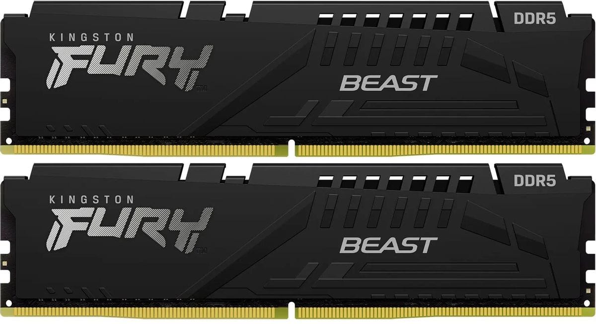 Модуль памяти 32Gb (2*16Gb) Kingston FURY Beast (KF560C36BBEK2-32)- фото