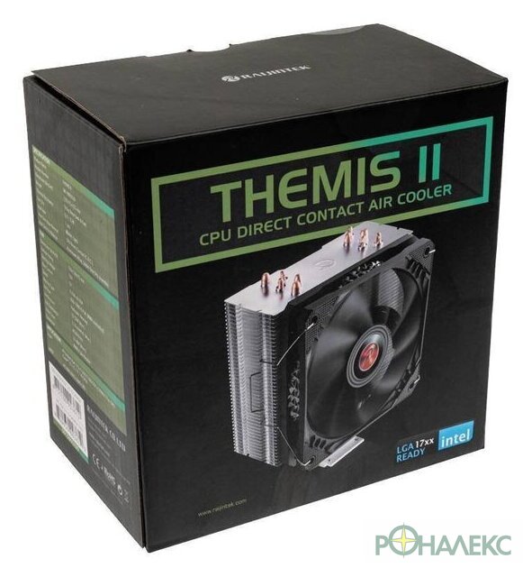 Кулер для процессора Raijintek Themis II 0R10B00220 - фото2