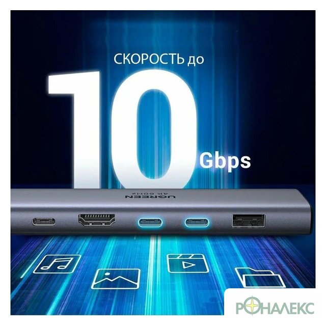 Док-станция Ugreen CM511 45521 - фото4