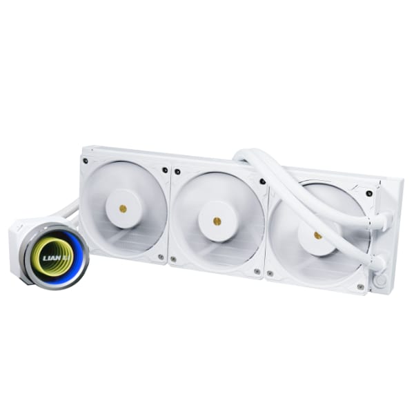 Система водяного охлаждения Lian Li Galahad II Trinity Performance 360 White (G89.GA2P36W.01)- фото