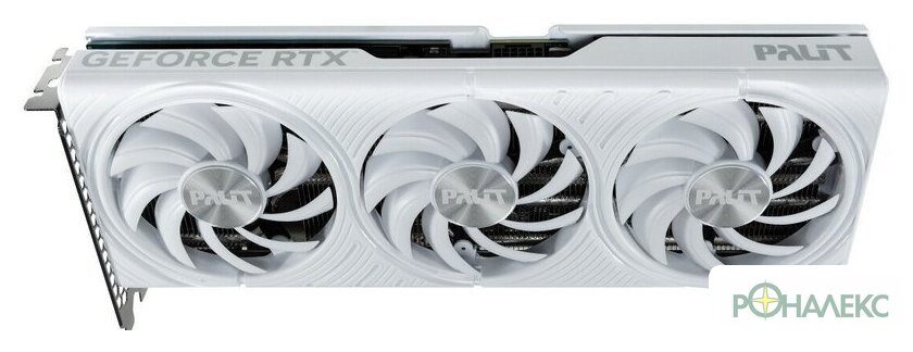Видеокарта Palit GeForce RTX 5070 White OC NE75070U19K9-GB2050W - фото3