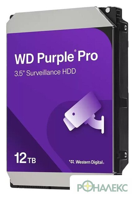 Жесткий диск WD Purple Pro 12TB WD122PURP - фото