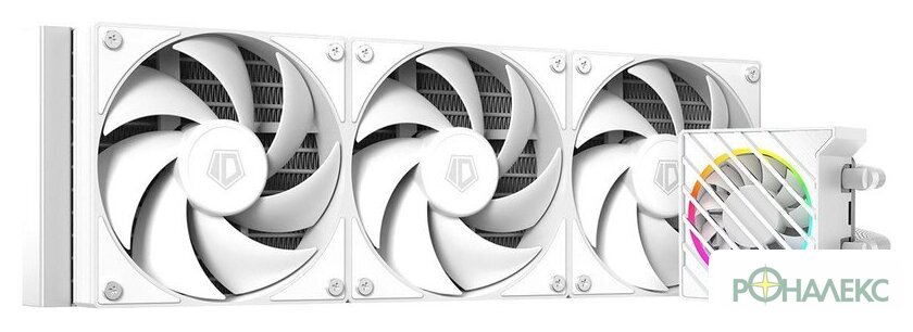 Система жидкостного охлаждения для процессора ID-Cooling DashFlow 360 XT Lite White - фото