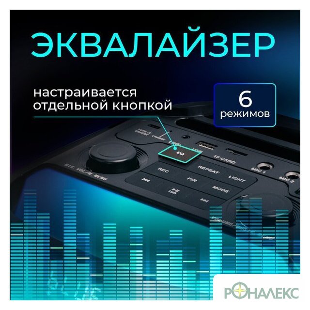 Беспроводная колонка Ginzzu GM-117 - фото4
