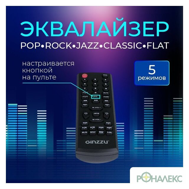 Патибокс Ginzzu GM-116 - фото4