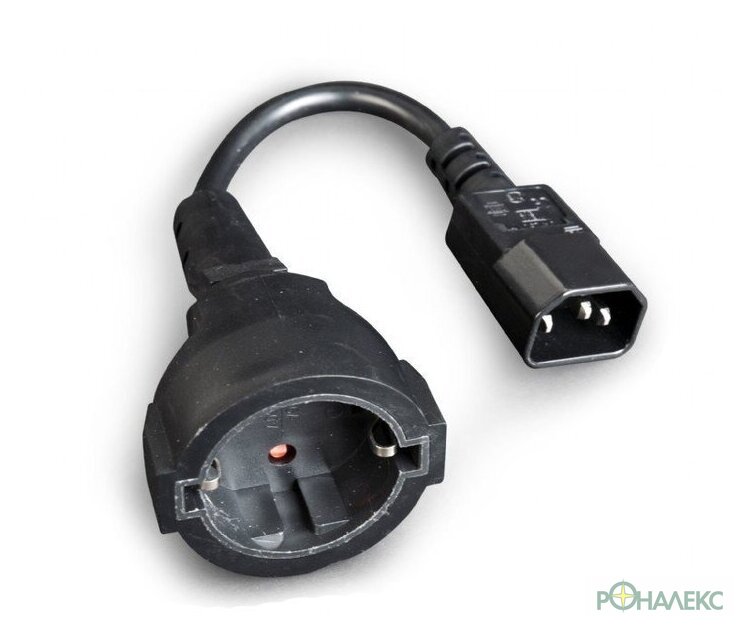 Розетка с вилкой Gembird PC-SFC14M-01 - фото3