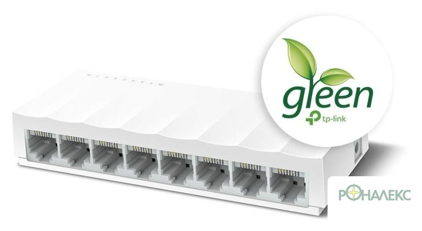 Неуправляемый коммутатор TP-Link LS1008 - фото2