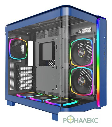 Корпус Montech King 95 Pro (синий) - фото