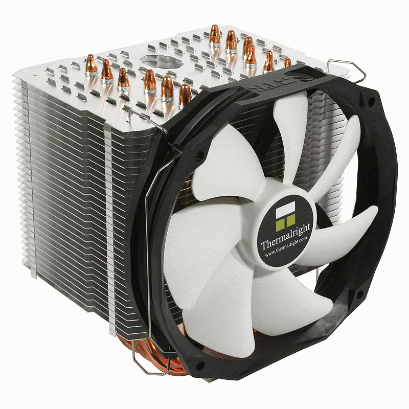 Вентилятор Thermalright HR-02 Macho Rev.A (900-1300 об/мин., 56-73CFM, 19-21 дБ, 4-pin, 280W) (Soc775/1150/1151/2011-3/AM3+/FM2+)- фото