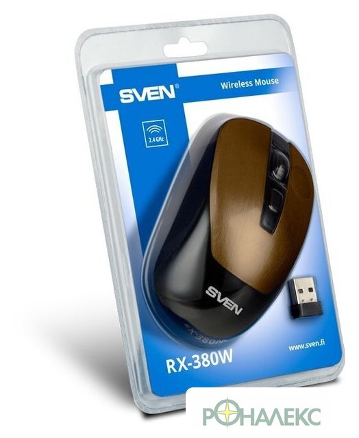 Мышь SVEN RX-380W (античная бронза) - фото5
