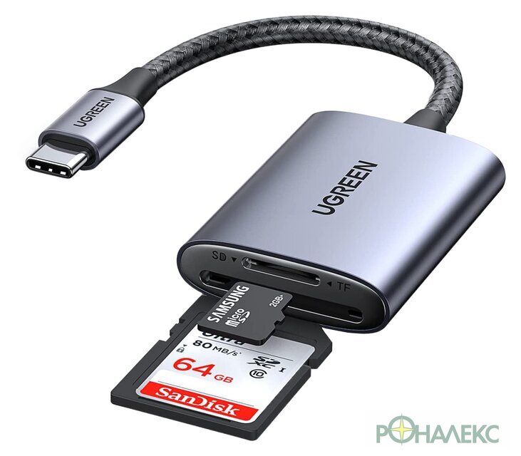 Карт-ридер Ugreen CM401 80888 - фото