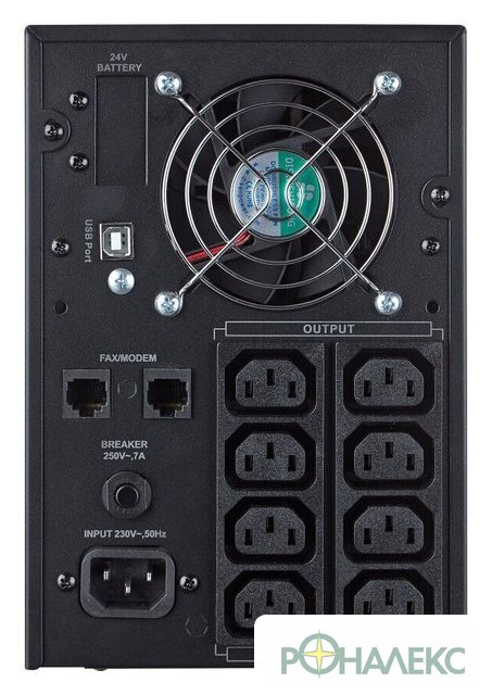 Источник бесперебойного питания Kiper Power SmartPro 1000 Gen1 IEC (1000VA/800W) - фото2