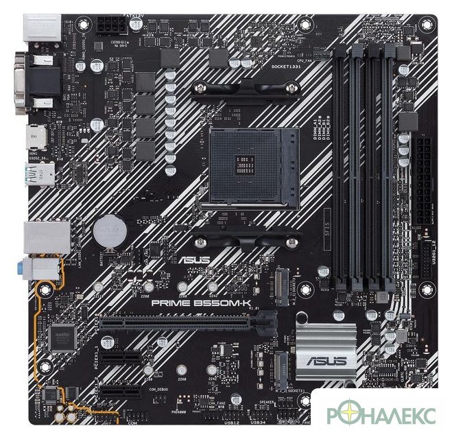 Материнская плата ASUS PRIME B550M-K - фото
