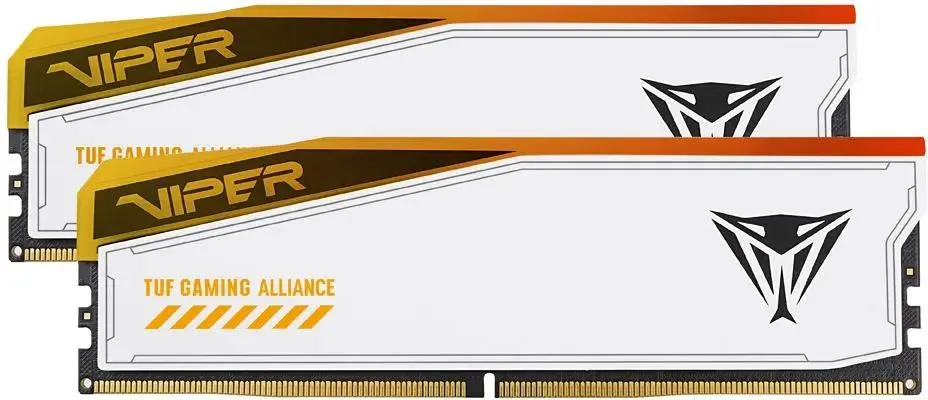 Модуль памяти 32Gb (2*16Gb) Patriot Viper Elite 5 RGB TUF Gaming Alliance (PVER532G66C34KT)- фото