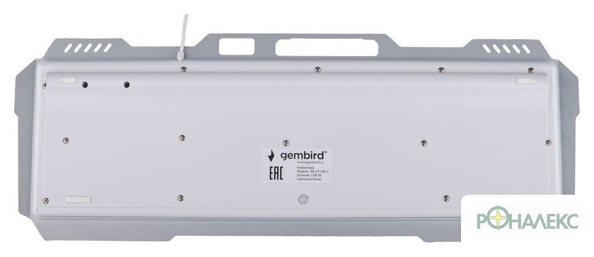 Клавиатура Gembird KB-G710M-S - фото2