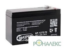 Аккумулятор для ИБП Kiper GP1272 F2 (12В/7.2 А·ч) - фото
