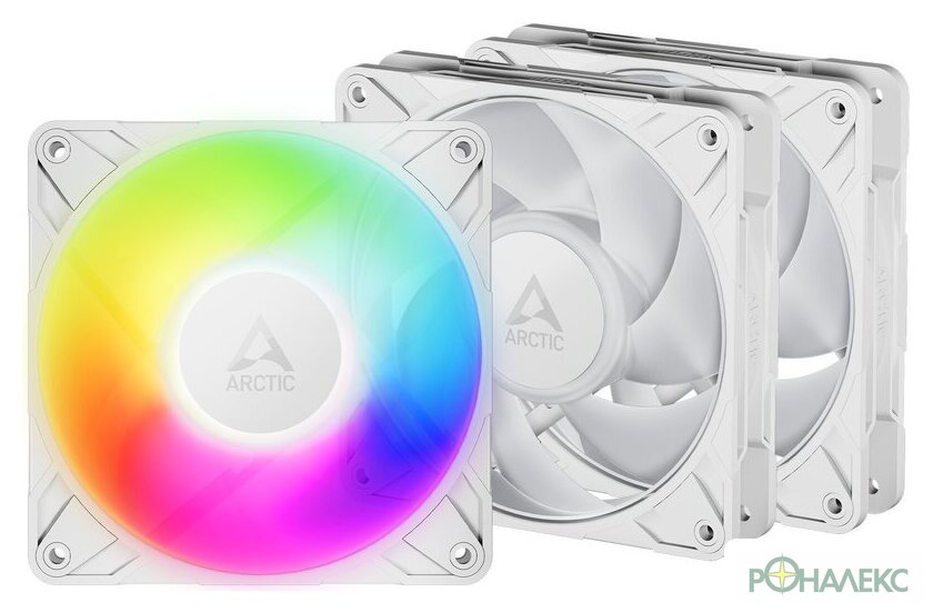 Комплект вентиляторов для корпуса Arctic P12 Pro A-RGB 3 Pack ACFAN00326A - фото