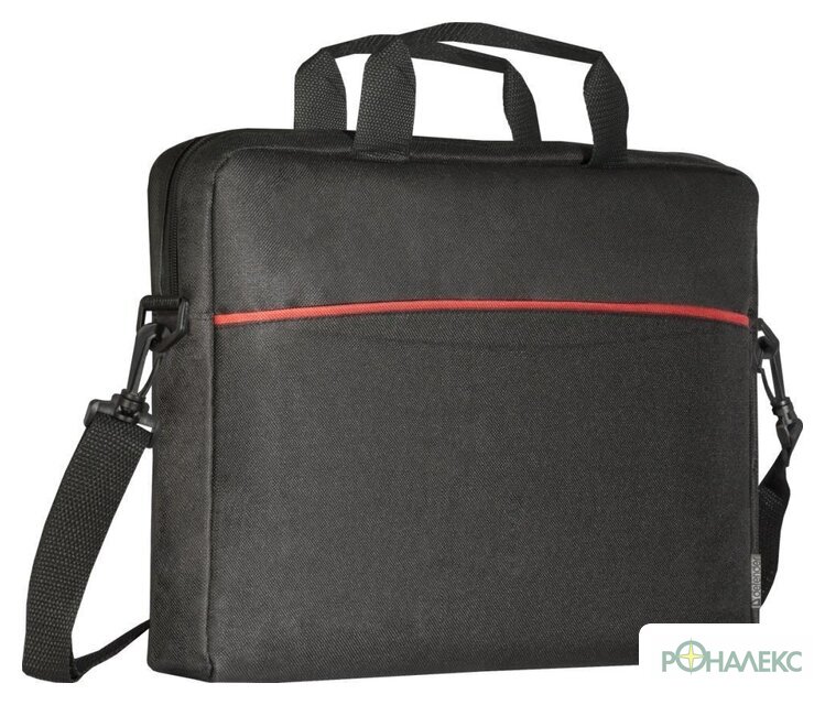 Сумка Defender Lite 15.6" (черный/красный) - фото