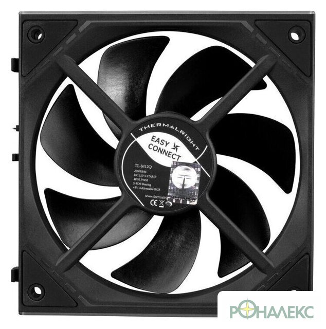 Комплект вентиляторов для корпуса Thermalright TL-M12Q X3 (черный) - фото3
