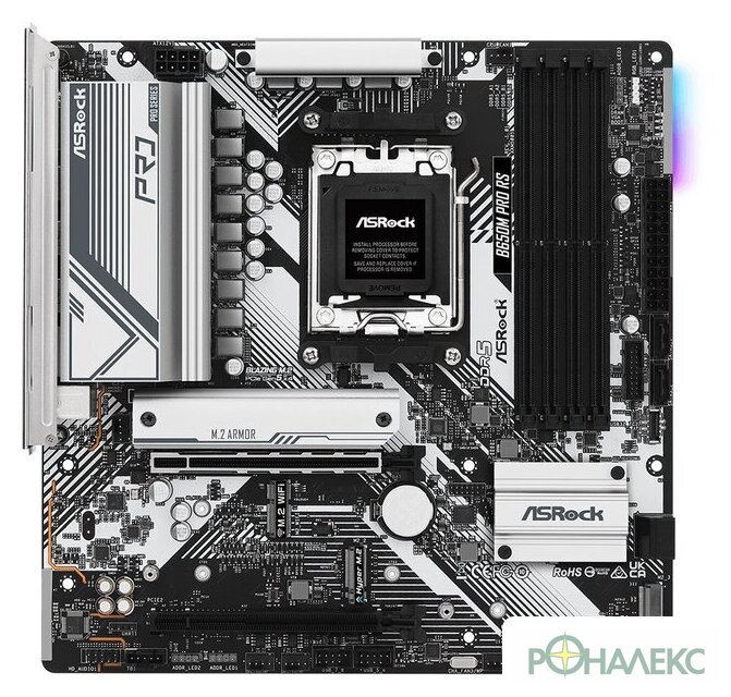 Материнская плата ASRock B650M Pro RS - фото
