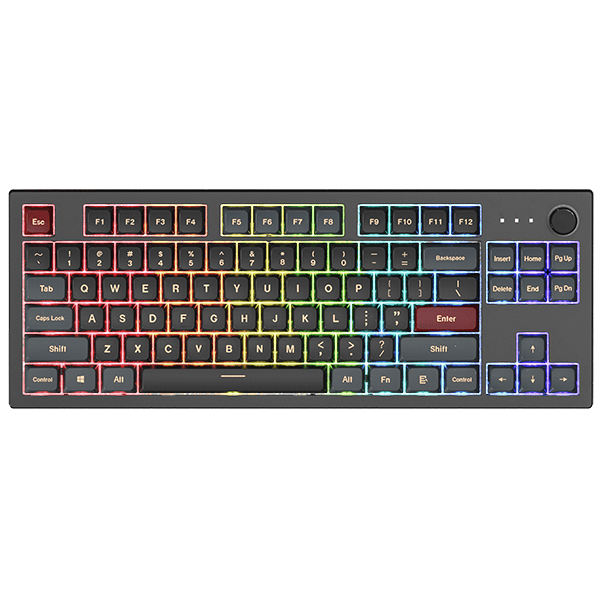 Клавиатура Montech MKey TKL Darkness MK87DR (Gateron G Pro 2.0 Red)