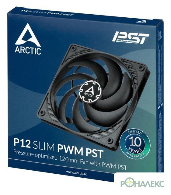 Вентилятор для корпуса Arctic P12 Slim PWM PST ACFAN00187A - фото5