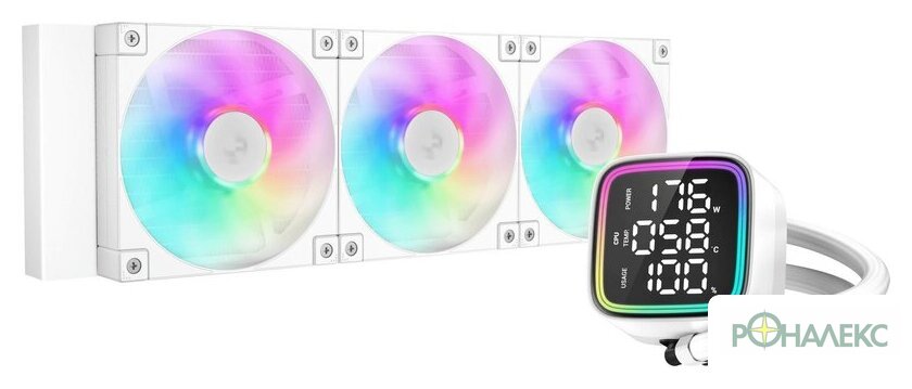 Система жидкостного охлаждения для процессора DeepCool LD360 R-LD360-WHDMMN-G-1 - фото