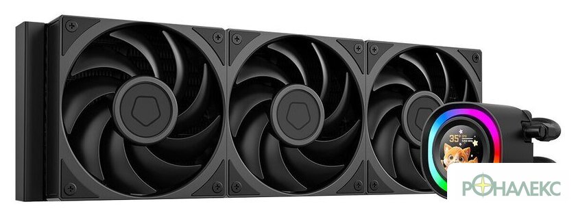 Система жидкостного охлаждения для процессора ID-Cooling FX360 LCD PE - фото