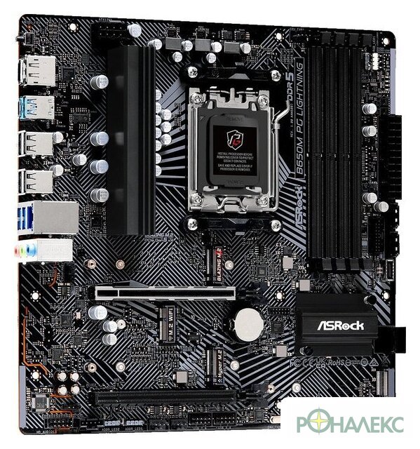 Материнская плата ASRock B650M PG Lightning - фото4