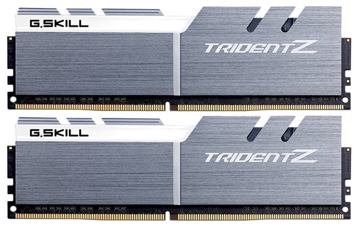 Модуль памяти 32Gb (2*16Gb) G.Skill Trident Z (F4-3200C16D-32GTZSW) 3200MHz PC-25600 16-18-18-38 1.35V- фото