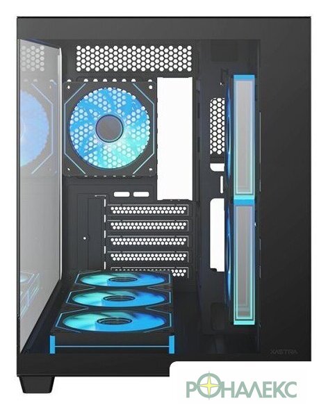 Корпус XASTRA QW500M 6ARGB-C10-UC (черный) - фото4