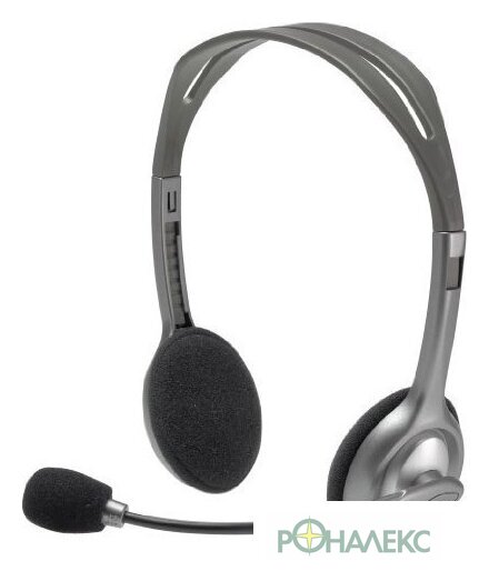 Офисная гарнитура Logitech Stereo Headset H110 - фото