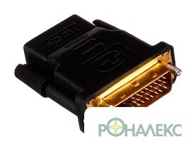 Адаптер ExeGate DVI-D - HDMI (25M-19F) [EX191105RUS] - фото
