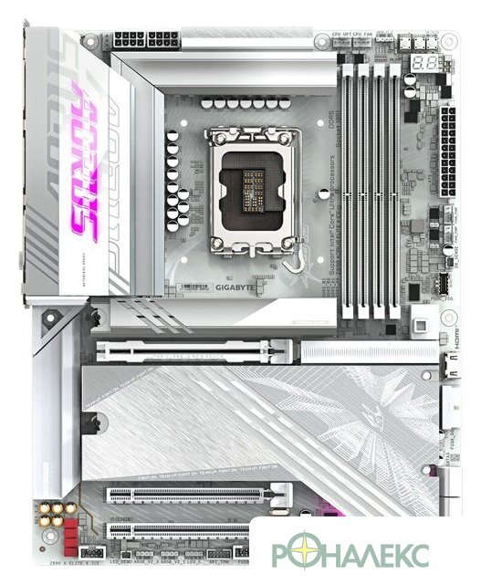 Материнская плата Gigabyte Z890 Aorus Elite X Ice - фото