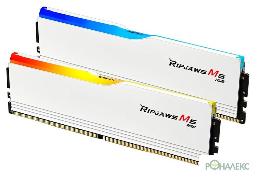 Оперативная память G.Skill Ripjaws M5 RGB 2x32ГБ DDR5 6000 МГц F5-6000J3238G32GX2-RM5RW - фото2