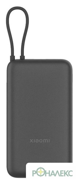 Внешний аккумулятор Xiaomi Power Bank PB2020MI 20000mAh (темно-серый, международная версия) - фото