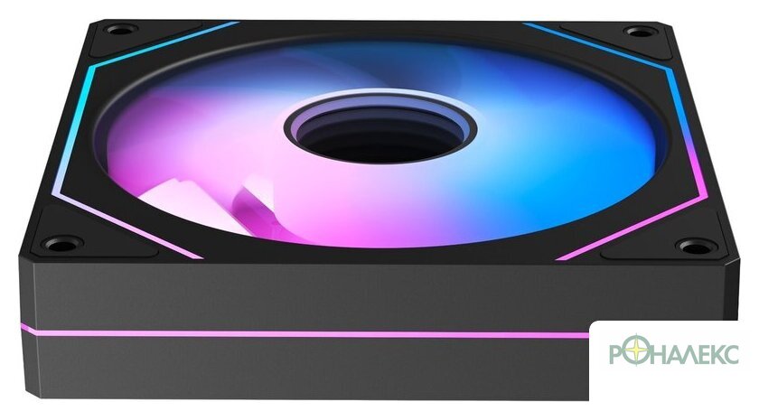Вентилятор для корпуса Ocypus Gamma F12 BK ARGB Reverse Blade - фото3