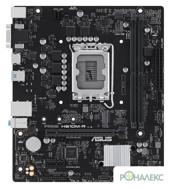 Материнская плата ASUS Prime H610M-R-SI - фото